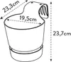 elho Greenville Easy Hanger 19.5 - Blumentopf für Balkon - Produktbild-Vorschau 5