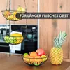 Obstkörbe, Obstschale, Hängekorb 3 Abnehmbare Schichten Produktbild-Vorschau 4