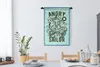 MuchoWow® Wandteppich Wandbehang Anker - Blau - Retro 60x90 Produktbild-Vorschau 4