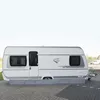 větrná tyč s úložnými prostory 580 cm polyester šedá Náhled obrázku produktu 4