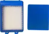 Two parts of a vacuum cleaner filter system are shown against a white background. Produktbild-Vorschau