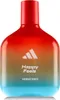 A perfume bottle with a gradient color scheme. Voir les images du produit