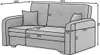 ELTAP Sofa Laine 3-seater Blue, SO-LAI-40PO Produktbild-Vorschau 7