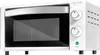A white Cecotec mini oven is shown from a slightly low angle, with the door slightly ajar. Produktbild-Vorschau