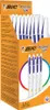 BIC Kugelschreiber Cristal Up Strichfarbe: blau 20 Stück Produktbild-Vorschau 1