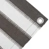 vidaXL Tapis de tente 300x400 cm Anthracite et blanc Voir les images du produit 4