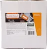 A close-up of a cardboard box with product information and branding. Produktbild-Vorschau