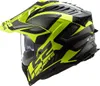 LS2 MX701 Explorer Alter Matt Motocross Helm, schwarz Produktbild-Vorschau 4