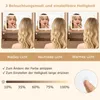 COSTWAY Make-up tafel met gevoerde kruk, make-up Productafbeelding-voorbeeld 5