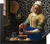 KitchenYeah© Herdabdeckplatte Milchmädchen - Kunst - Produktbild-Vorschau 1