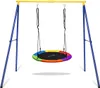 Altalena a nido 100 cm altalena per bambini con corda per Anteprima dell’immagine prodotto 14