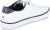 A white Tommy Hilfiger low sneaker with navy accents. Náhled obrázku produktu