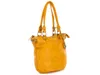 A yellow tote bag is shown against a white background. Produktbild-Vorschau