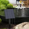 Solar Gartenbrunnen Pumpe mit Düsen, dekorativer Produktbild-Vorschau 4
