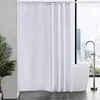 Furlinic Duschvorhang 180x210cm Weiß Wasserdicht mit 12 Produktbild-Vorschau 1