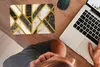 MuchoWow® Mauspad Mousepad Marmor - Gold - Muster 27x18 cm Produktbild-Vorschau 3