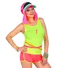 Neonorange Disco Gürtel 80er 90er Neon Produktbild-Vorschau 4