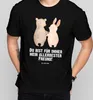 Mr. & Mrs. Panda Tshirt Bär und Hase Umarmen - Schwarz - Produktbild-Vorschau 4