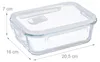 Relaxdays Glasbehälter mit Deckel, 3er Set, 1040ml, Produktbild-Vorschau 14