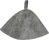 INF Saunahut aus Filzmaterial 2er-Pack Grau Produktbild-Vorschau 2