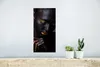 MuchoWow® Poster Frau - Schwarz - Gold - Kunst 20x40 cm - Produktbild-Vorschau 5