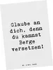 Mr. & Mrs. Panda Postkarte Spruch Selbstvertrauen stärken - Produktbild-Vorschau 1