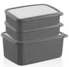 Vorratsdosen mit Deckel Luftdicht, BPA-frei, (3er Set, Produktbild-Vorschau 1