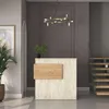 Skye Decor, recepčný stolík, 110x110 cm, travertín a Náhľad obrázku produktu 2