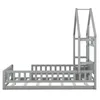 Sweiko 140 x 200cm Kinderbetten, Flachbetten, Hausbetten Produktbild-Vorschau 8