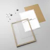Gerahmtes Poster - Rahmen in heller Eiche - Ich liebe dich Produktbild-Vorschau 4