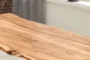 Esstisch Baumkante massiv Akazie natur 280 x 100 X-Gestell Produktbild-Vorschau 5