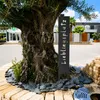UNUS Gartenstecker Metallschild Lieblingsplatz Anthrazit Produktbild-Vorschau 3