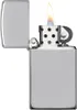 Zippo Slim Feuerzeug | Chrom poliert | 60001174 | Windfest Produktbild-Vorschau 4