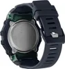 The back of a Casio G-Shock watch is shown, with a focus on the case back and strap. Podgląd zdjęcia produktu