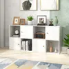COSTWAY 60x29x60 cm Bücherregal 4 Fächern, Würfelregal Produktbild-Vorschau 6