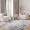 Teppich Wohnzimmer Schlafzimmer Grau Modern 200 x 300 cm Produktbild-Vorschau 3
