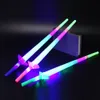 4 Abschnitt ausziehbare LED Glow Sword Kinderspielzeug Produktbild-Vorschau 3