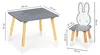 Table + 2 chaises – ensemble de mobilier pour enfants Voir les images du produit 10