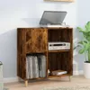 vidaXL Skříňka na talíře Smoked Oak 84,5x38x89 cm výrobek Náhled obrázku produktu 2