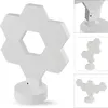GoSmart LED stolní lampa Hexagon bílá, 6 dílů, RGBIC stmívatelná, WiFi Náhled obrázku produktu
