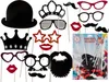 Party Foto Verkleidung Maske auf Stick Schnurrbart Kussmund Produktbild-Vorschau 1