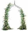 Pergola de jardin LUARO, arche métallique avec pointes pour Voir les images du produit 3