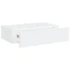 vidaXL Wandregale mit Schubladen 2 Stk. Weiß 40x23,5x10 cm Produktbild-Vorschau 14