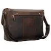 LEONHARD HEYDEN Pelle borsa a tracolla laptop bag con Anteprima dell’immagine prodotto 13
