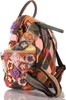 Handgefertigter City Backpack Pachwork Rucksack Blumen Produktbild-Vorschau 5