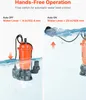 Pompe submersible VEVOR 1500 W, 21000 l/h, pompe à eau sale Voir les images du produit 3