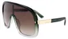 DSQUARED2 D2 0119/S 1ED, groene zonnebril voor heren, Productafbeelding-voorbeeld 2