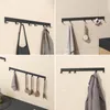 doporro Wandgarderobe aus Aluminium mit verschiebbaren Produktbild-Vorschau 5