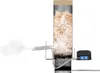 A diagram showing a smoke generator with wood chips and an electric pump. Produktbild-Vorschau
