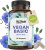 Vegan Basic Complex - Vitamin B12 K2 D3 Eisen Zink Selen Produktbild-Vorschau 2